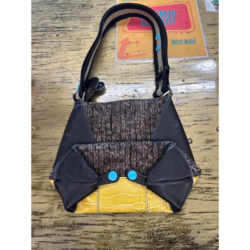 VTG 90s Gabs Italy alligator Pattern  Handbag